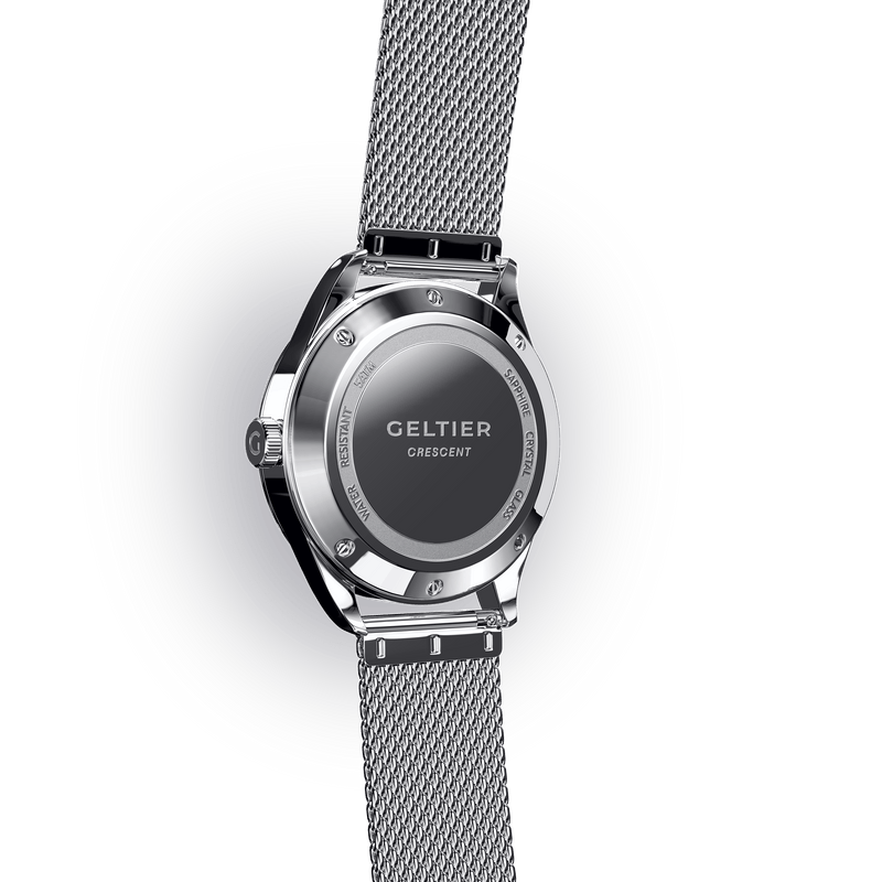 CRESCENT - Classic Blue Silver Steel - Geltier