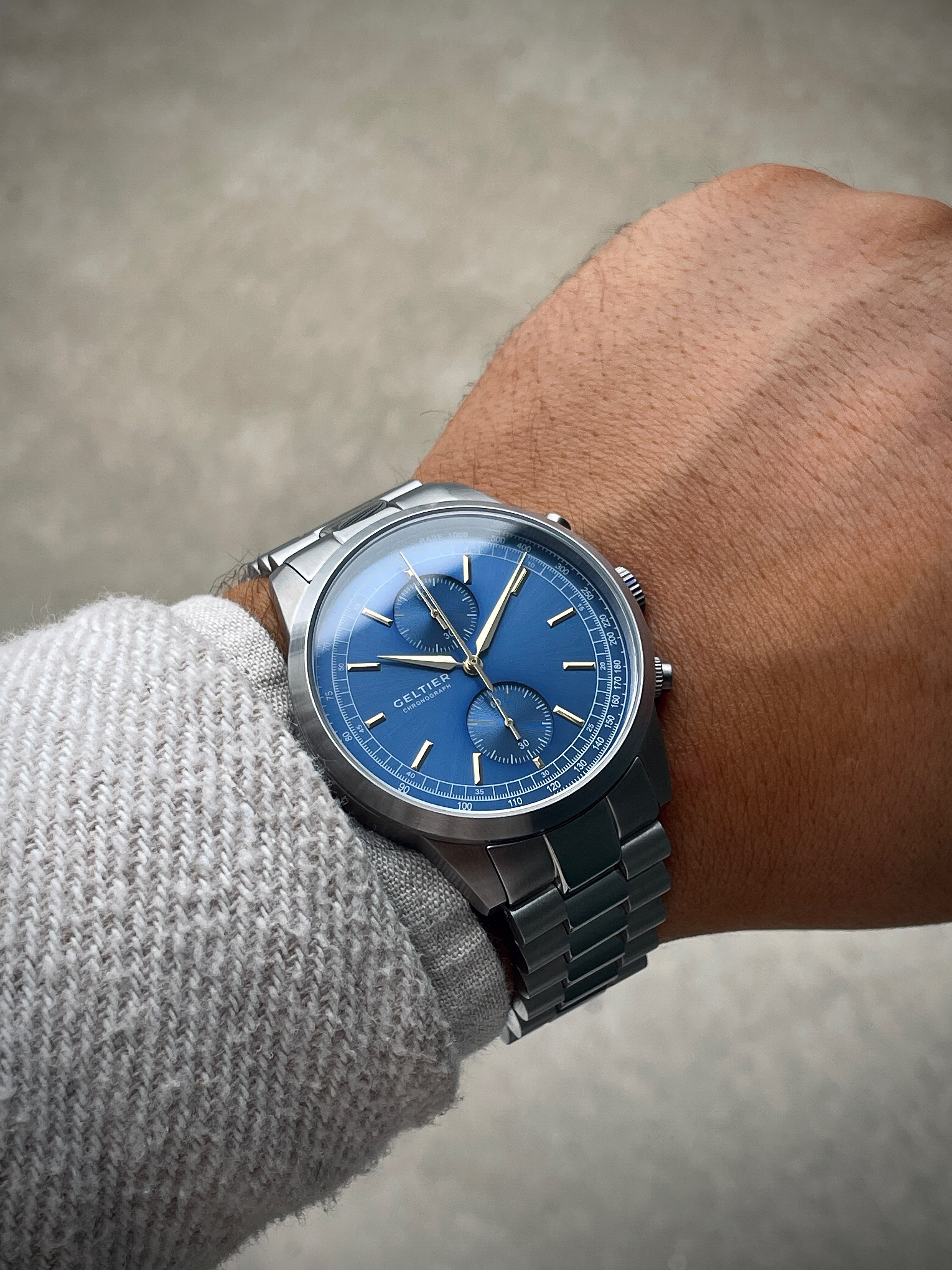 APEX - Cobalt Blue Silver