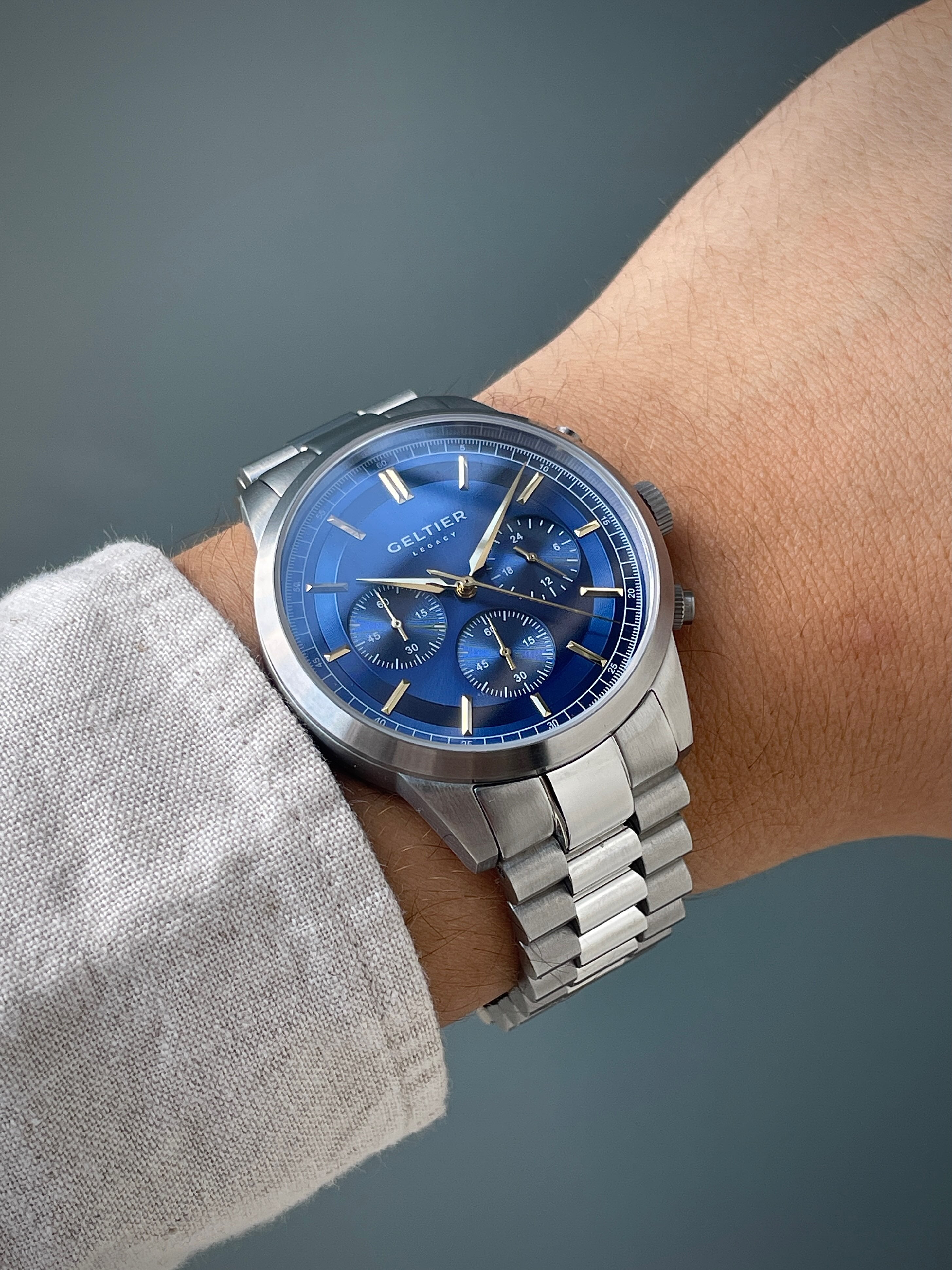 LEGACY - Cobalt Blue Silver
