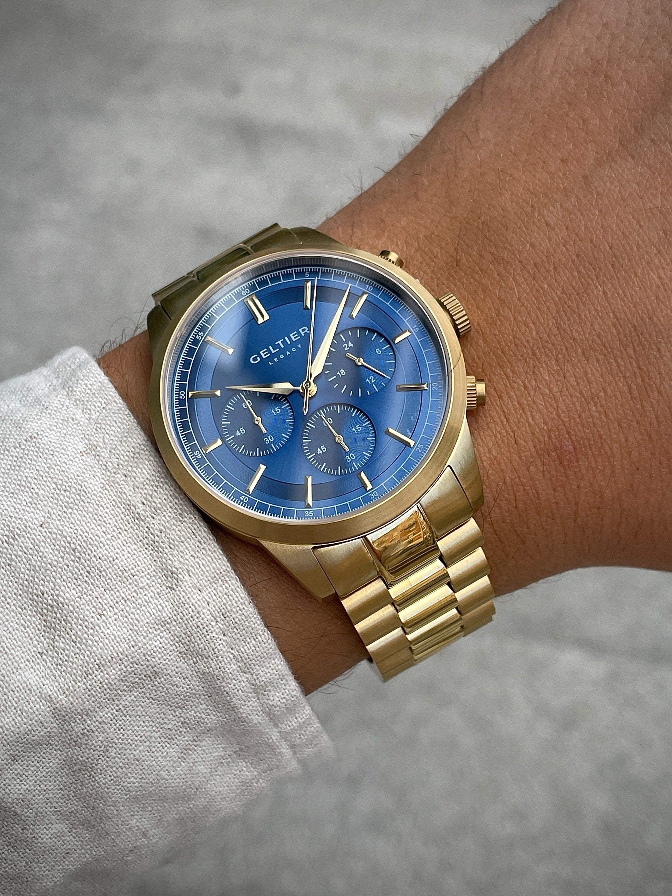 LEGACY - Cobalt Blue Gold